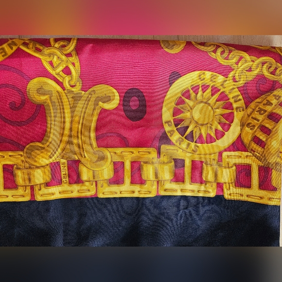 Authentic Celine Paris Silk Scarf - Picture 12 of 13